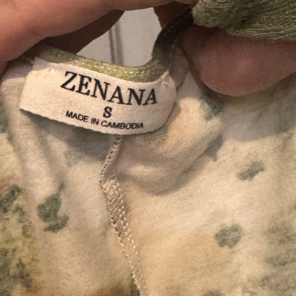 Zenana Tank Top women’s size small tie dye - Picture 2 of 6